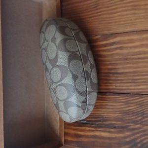 COACH GLASS CASE